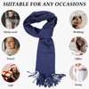 Achillea Large Soft Silky Pashmina Shawl Wrap Scarf in Solid