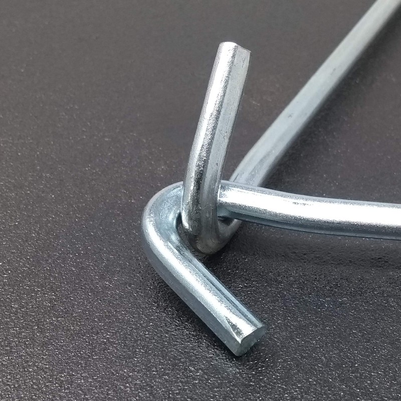 ToCi 12 x Tent Pegs, Galvanised Steel, 25 cm Long,