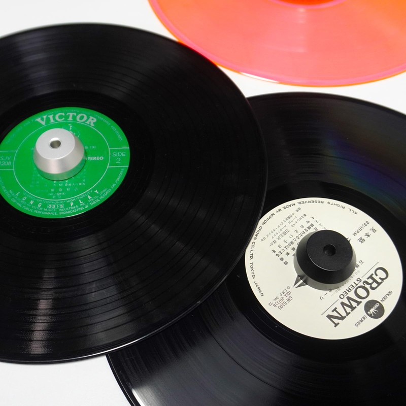 45 RPM Record Adapter 7 Inch Vinyl Record Solid Aluminum