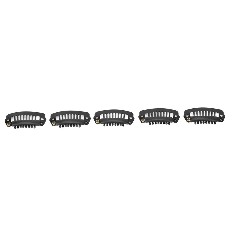 50pcs Hair Extension Clips Set Stainless Steel DIY 8 Teeth