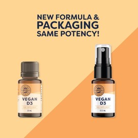 Vimergy Vimergy Vegan Vitamin D3 Liquid (96 serv) C Vitamin d3 1000 IU C Liquid Vitamin C Formulated Without Sugar or Binders C Non-GMO & Gluten-Free (15 ml)