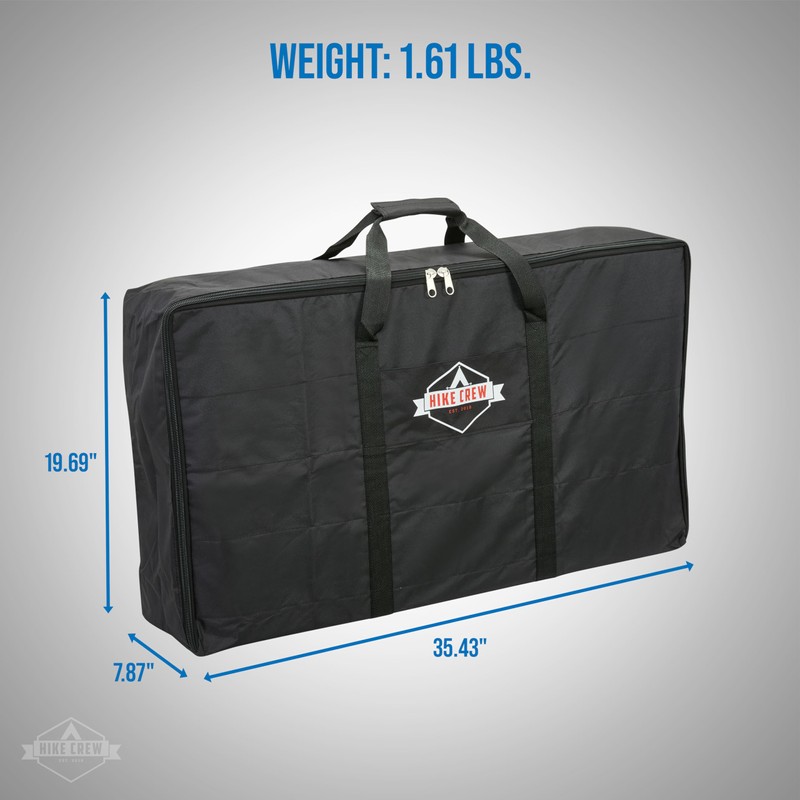 Hike Crew Heavy Duty 600D 3-Burner Stove Storage Carry Bag