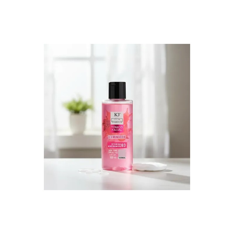 Tónico Facial Iluminador Kj Niacinamida B3 150ml