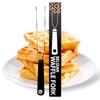 Captain Jax Waffle Fork for Belgian Waffles, Mulit-Use Stainless Steel