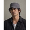 Lovechic Men's Work Cap, Hat, Short Brim, Plain, 100% Cotton,