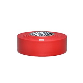Presco Taffeta Roll Flagging Tape: 1-3/16 in. x 300 ft. (Red)