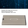 Aluminum SIM Card Case Large Capacity Shatterproof Small Portable Memory