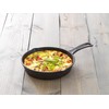 GoodCook Pre-Seasoned Cast Iron Skillet, 8 Inch, Black