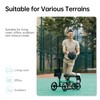 ELENKER Best Value Knee Walker with 10" Front Wheels Steerable
