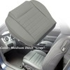 Priprilod Driver and Passenger Side Bottom Replacement Leather Perforated Seat