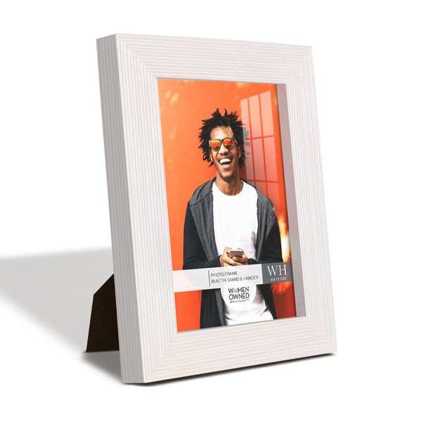 Renditions Gallery 3.5x5 inch Picture Frame Modern Style Wood Pattern