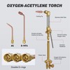 ARCCAPTAIN Oxy Acetylene Cutting Torch, Heavy Duty Cutting Torch Kit,