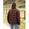 Bianstore Women's Oversized Splice Quilted Lightweight Puffer Jacket Casual Padded