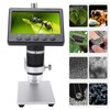 720P Digital Microscope 4.3in LCD Display 1000X Magnification Adjustable Brightness