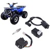Ignition Coil 6Pin CDI Voltage Regulator Spark Plug Kit for