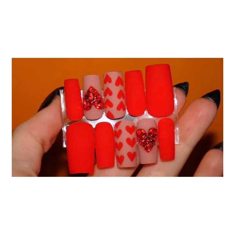 Perfect Nails Press On Uñas San Valentin Press On Calidad