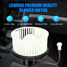 LCWRGS AC Blower Motor with Fan Fits for 1994 1995 1996 1997 1998 1999 2000 2001 2002 Dodge Ram 1500 2500 3500, 93-98 Jeep Grand Cherokee HVAC Heater Blower Motor Replaces# 700010, 2311510