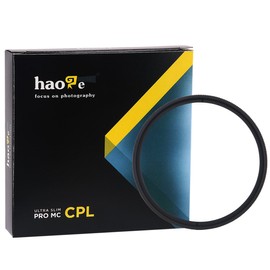 Haoge 46 mm MC CPL Multicoated Circular Polarizer Polarizing Lens Filter for Canon Nikon Sony Minolta Pentax Olympus Panasonic Leica Zeiss Tamron Digital Camera DSLR Lens