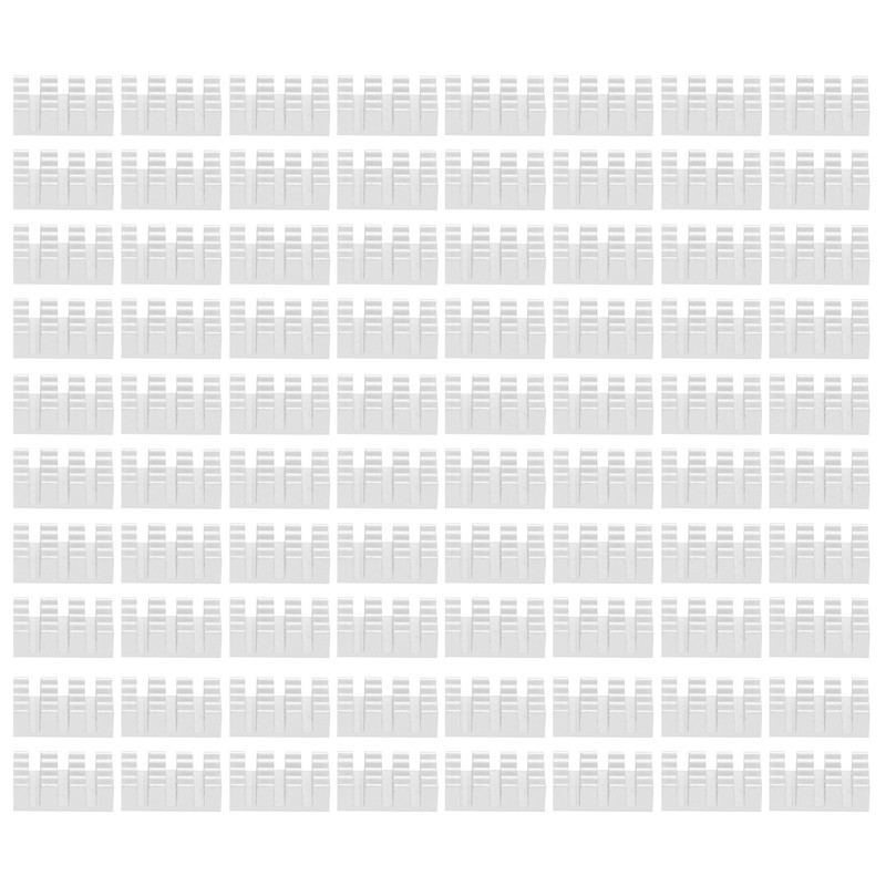 80Pcs Aluminum Heatsinks Module Cooling Radiator Board for Electronic Components
