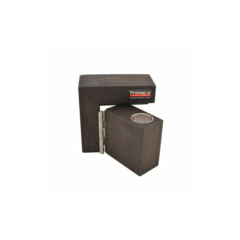 Precision Lock Magnetic Catch with Adjustable Black (16 mm to