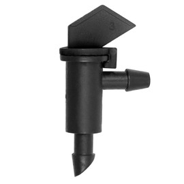 ZONADAH 30 Pack 1 GPH Flag Irrigation Dripper Emitter 4L/H Irrigation Emitter Sprinkler Drippers System for 1/4 inches Hose for Garden Patio Lawn Flower Vegetables