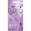 Bic Click 5 Soleil Refillable Women's Razor, 40% Recycled Plastic