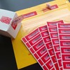 120 pcs Tamper Evident Label Sticker with Bar Code Security