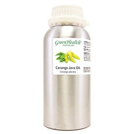 Cananga Java – 16 fl oz (473 ml) Aluminum Bottle w/Plug Cap – 100% Pure Essential Oil – GreenHealth