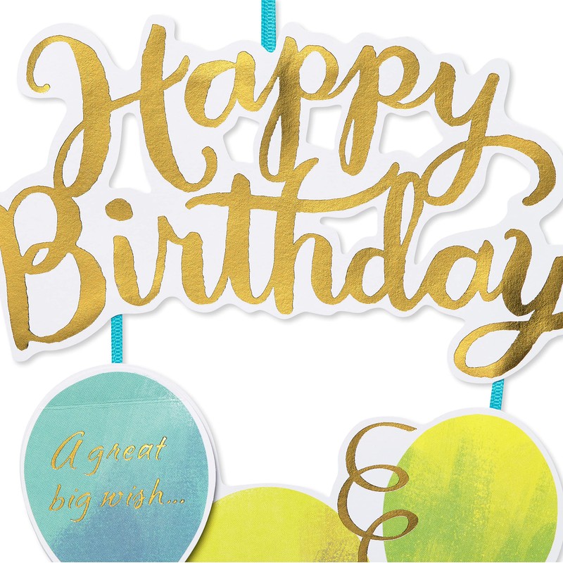 American Greetings Birthday Card (Great Big Wish)
