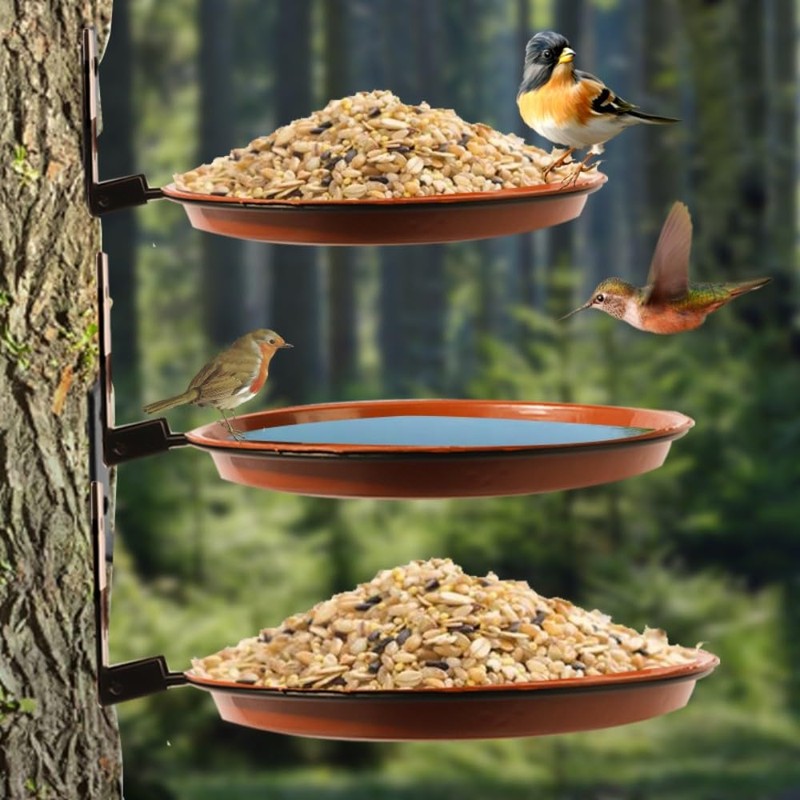Norhogo Bird Bath, Outdoor Bird Bath, Balcony Bird Bath, Bird