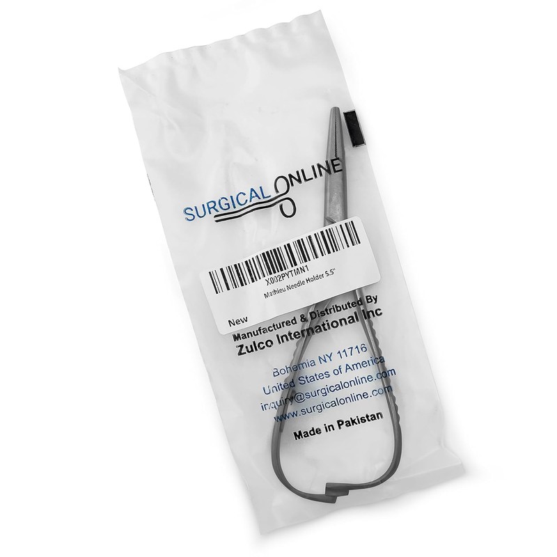 SURGICAL ONLINE Mathieu Ligature Elastic Placing Plier 5.5" Needle Holder