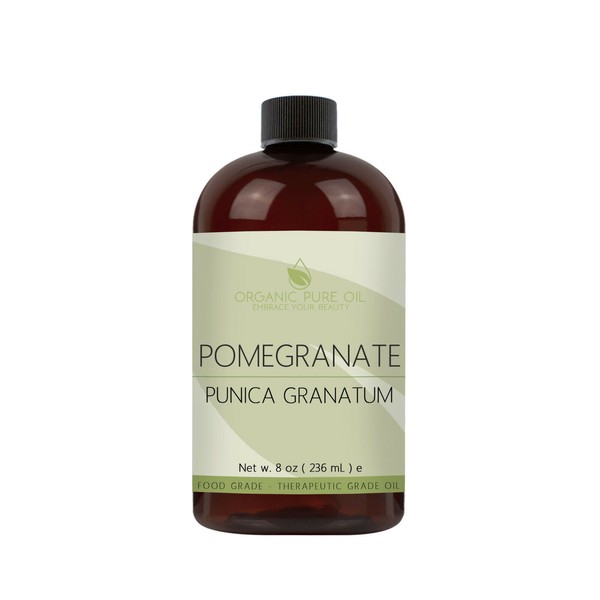 Pure Pomegranate Seed Oil Non-GMO Unrefined Moisturizing Skin Nail Body Care 8oz
