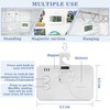 Fridge Thermometer Digital Refrigerator Thermometer, Suplong 2 Sets Digital Waterproof