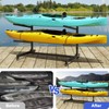 Baotree Heavy Duty Freestanding Kayak Storage Rack, Adjustable Metal Stand