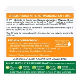 Vitamina Concentrado Serum Suero Crema Hidratante Garnier