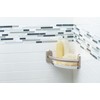 Moen LR2354DBN Bathroom Safety 9-Inch Curved Bathroom Grab Bar with