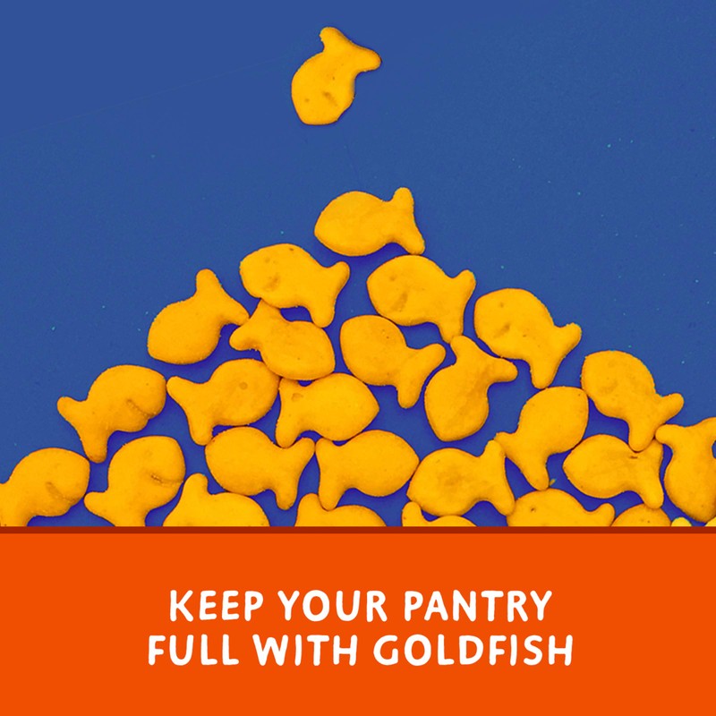 Pepperidge Farm Goldfish Cheddar Crackers, Snack Crackers, 6.6 Oz. Bag,