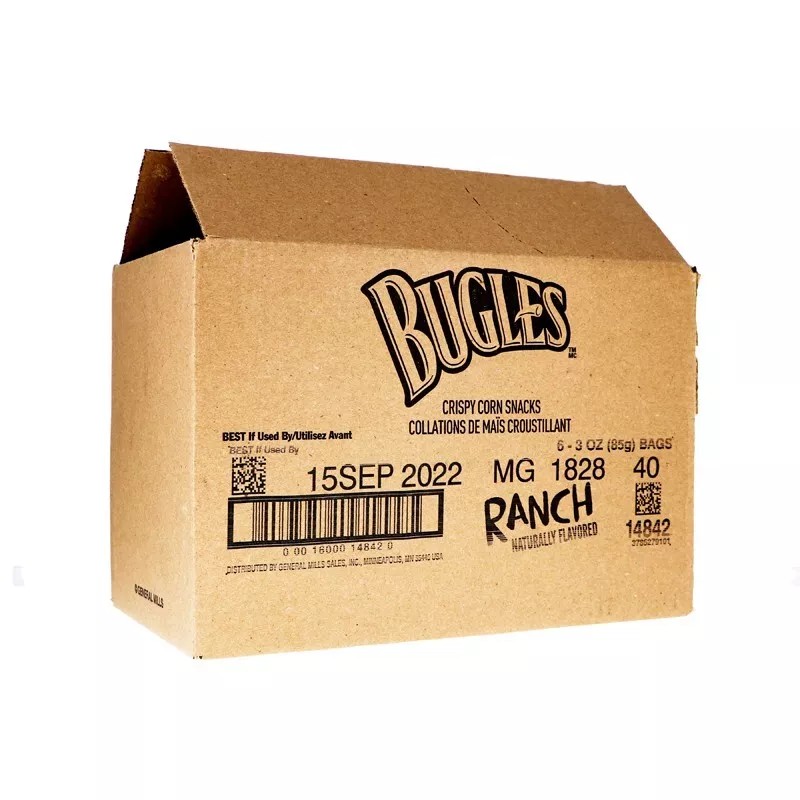 Bugles Ranch Naturally Flavored (Pack of 6) - 3 oz