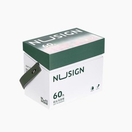 Artbox/Deli Nusain Rounded Sketch Brush Twin Marker Pen 60-Color Set / 아트박스델리 누사인 둥근 스케치 브러쉬 트윈 마카펜 60색 세트