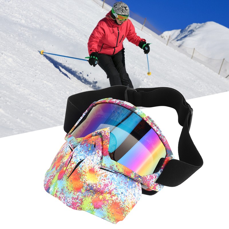 Motorcycle Goggles Men Women Snowmobile Glasses Ski Snowboard Winter Snow