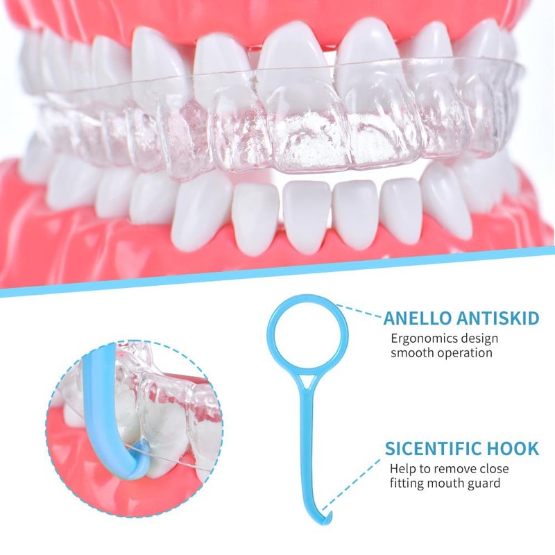 Invisible Aligner Braces Remover Hook, Clear Aligner Removal Tool for