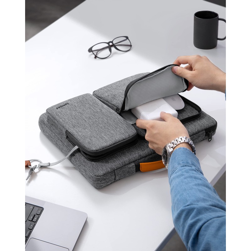 tomtoc 360 Degree Protective Laptop Case for 14 Inch MacBook
