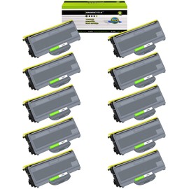 greencycle High Yield Compatible Toner Cartridge Replacement for Brother TN360 TN-360 TN330 TN-330 to use with HL-2140 HL-2170W MFC-7840W MFC-7340 MFC-7440N DCP-7030 DCP-7040 Printer (Black,10-Pack)