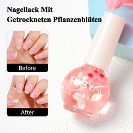 Cuticle Care Oil, Cuticle Oil Nail Care Oil with Natural Ingredients Vitamins Nail Oil for Repairing Cracked and Dry Cuticles Pink