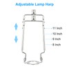 PATIKIL 8 9 10 11 Inch Lamp Harp Kit with