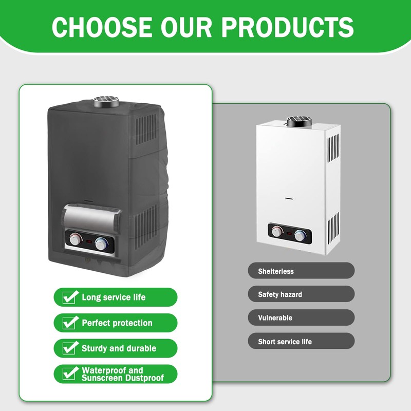 Iceberg Elf Tankless Water Heater Cover,Suitable For Custom CampIux 10L