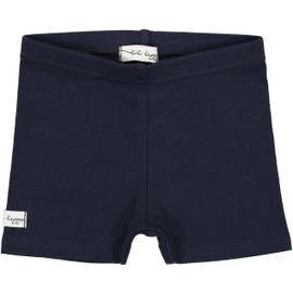 Lil Legs Unisex Baby/Toddler Biker Shorts Leggings - Navy, 6 Months