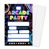 Yijiaqin Arcade Birthday Invitation - Arcade Party - 20 Neon