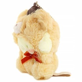 Pompompurin Mascot Holder (Latekma), Mini Plush Toy, Caramel Latte