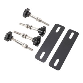 Traction Board Mounting Kit, Mounting Pins Kits for Traction Boards, Space Saving, Easy Installation, Traction Board Mount for Recovery Tracks with 4.72in to 6.69in Hole Spacing